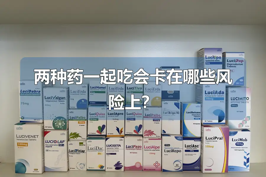 两种药一起吃会卡在哪些风险上？